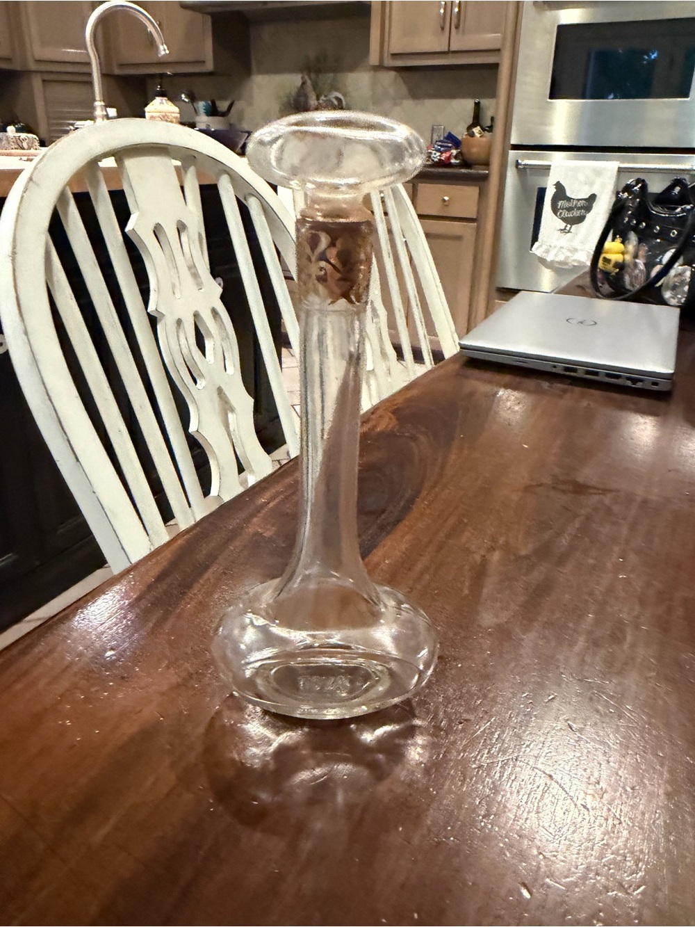 Vintage Avon 4 oz. Unforgettable Bud Vase Cologne Bottle Decanter Empty
